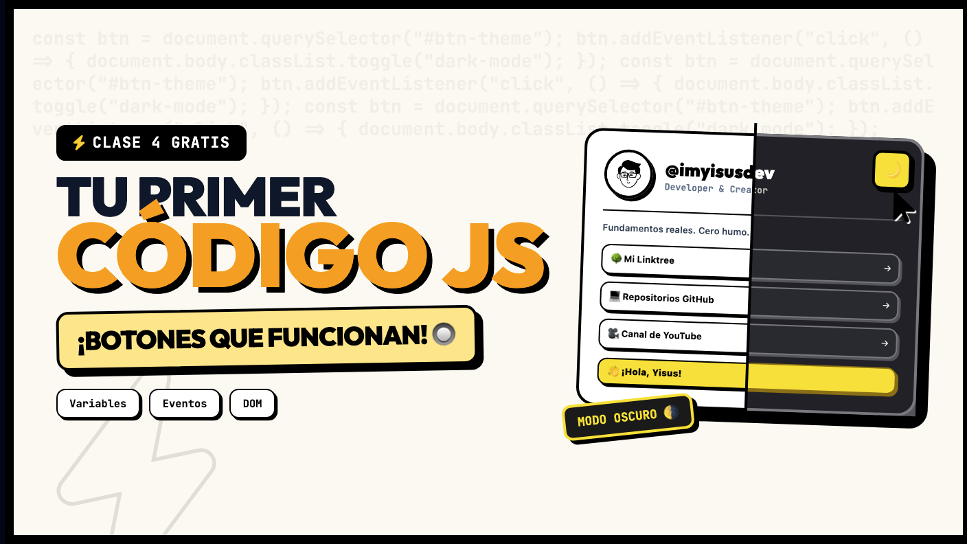 Clase 4: JS y la Vida de tu Tarjeta